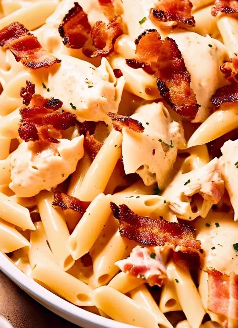 chicken bacon ranch pasta ()
