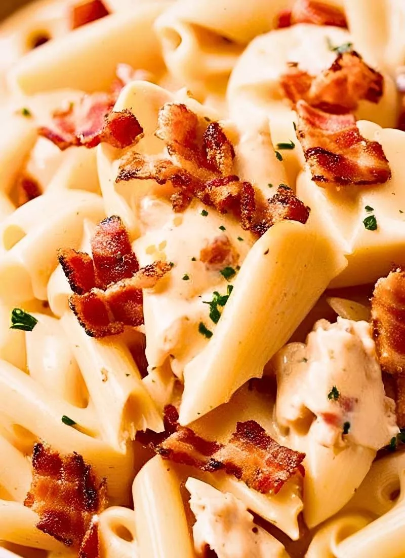 chicken bacon ranch pasta