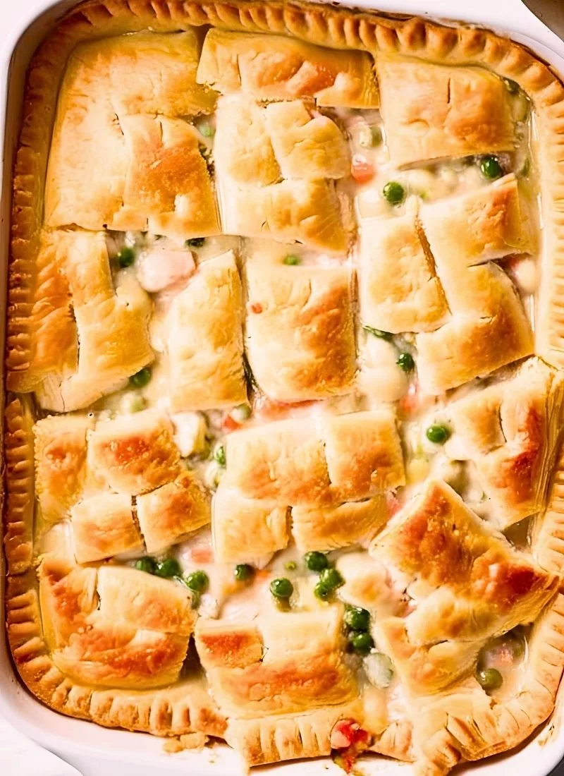 chicken pot pie casserole