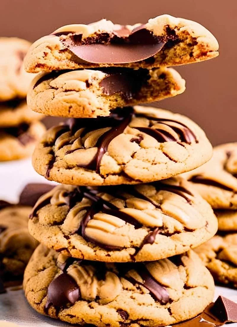 chocolate peanut butter cookies