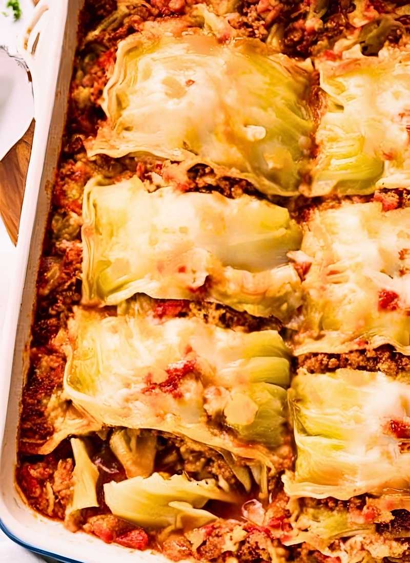 stuffed cabbage casserole recipe