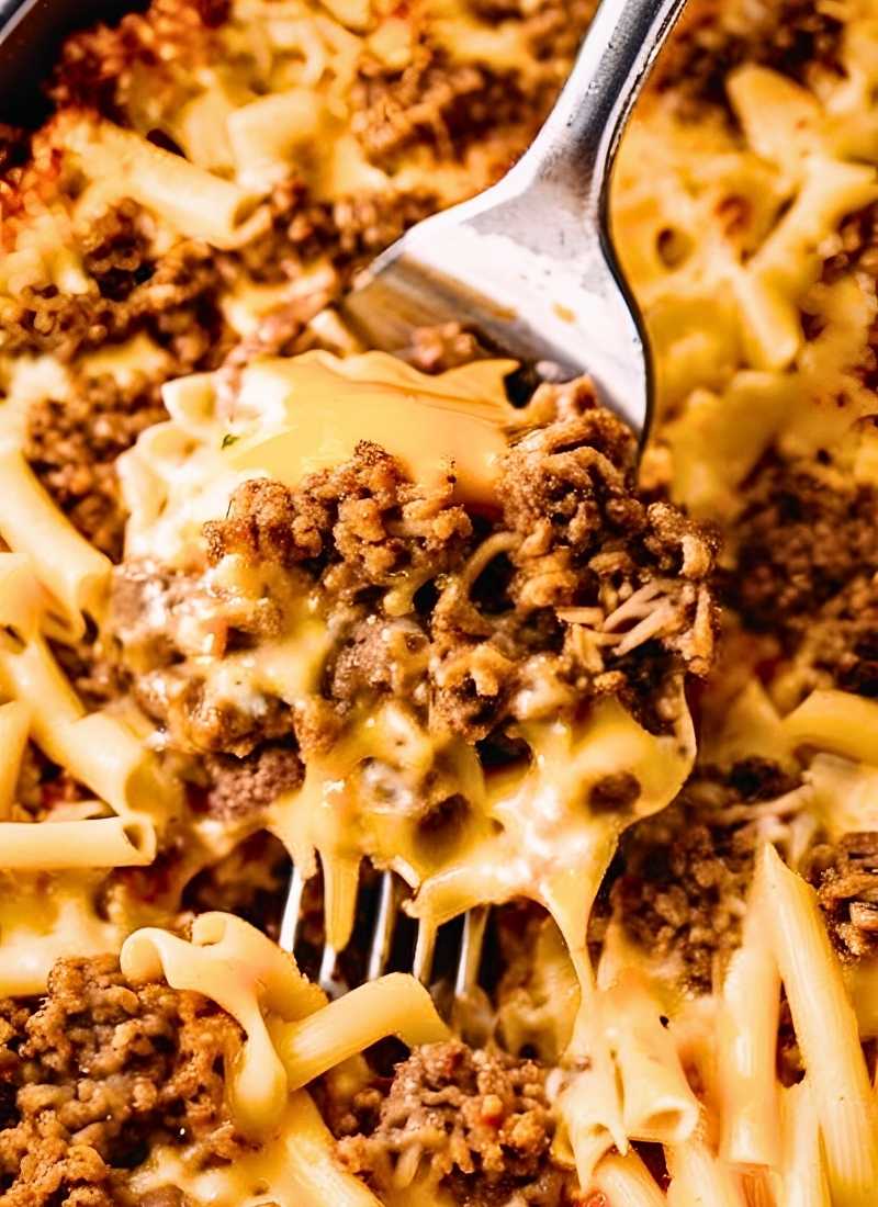 cheeseburger casserole