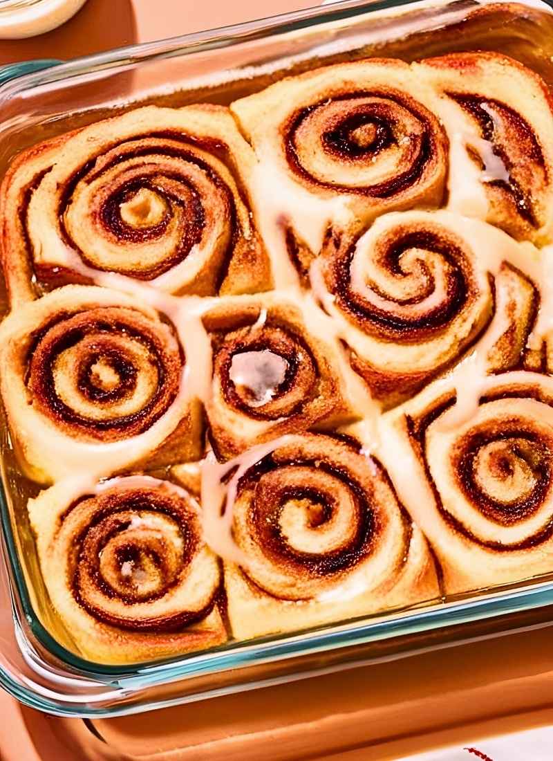 cinnamon roll french toast casserole recipe