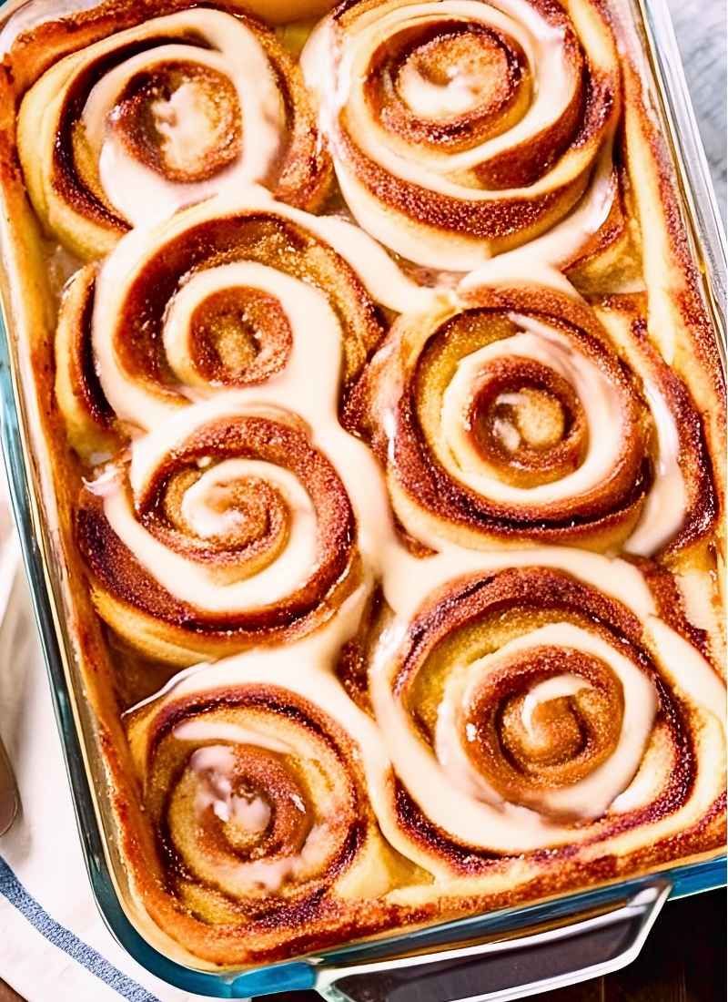 cinnamon roll french toast casserole