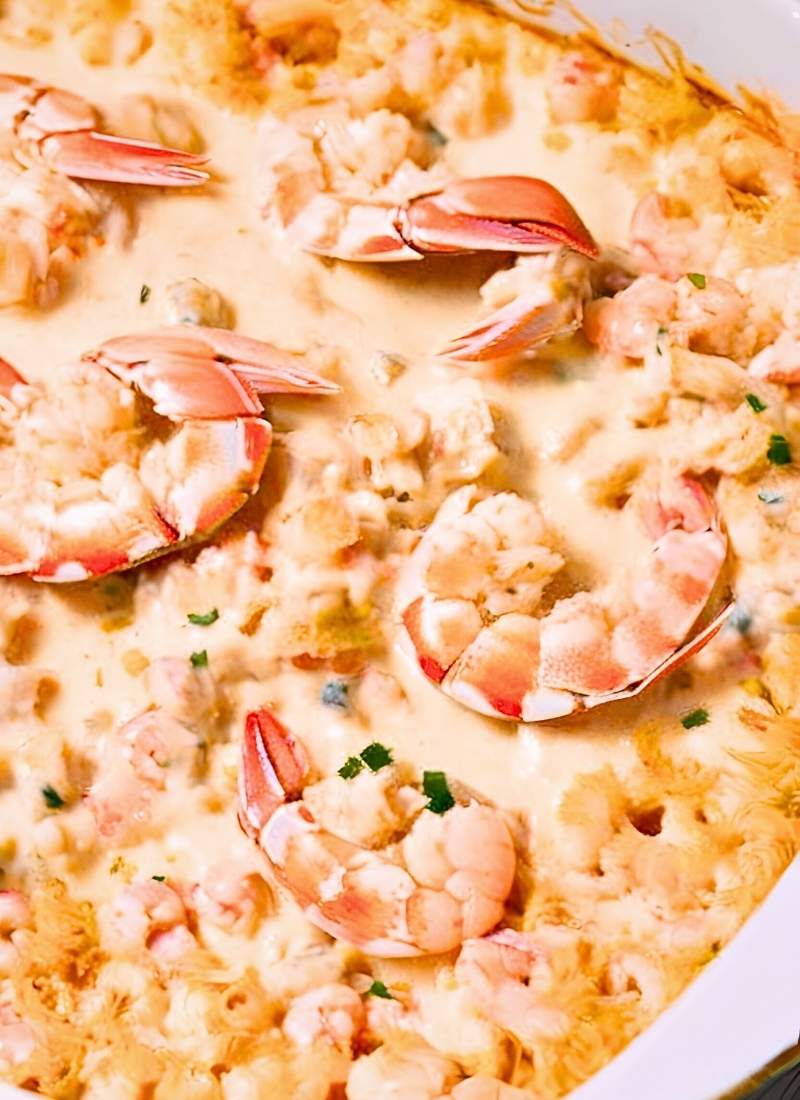 crab and shrimp casserole