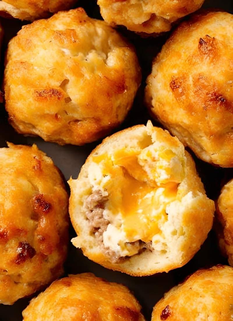 cream cheese sausage balls recipe