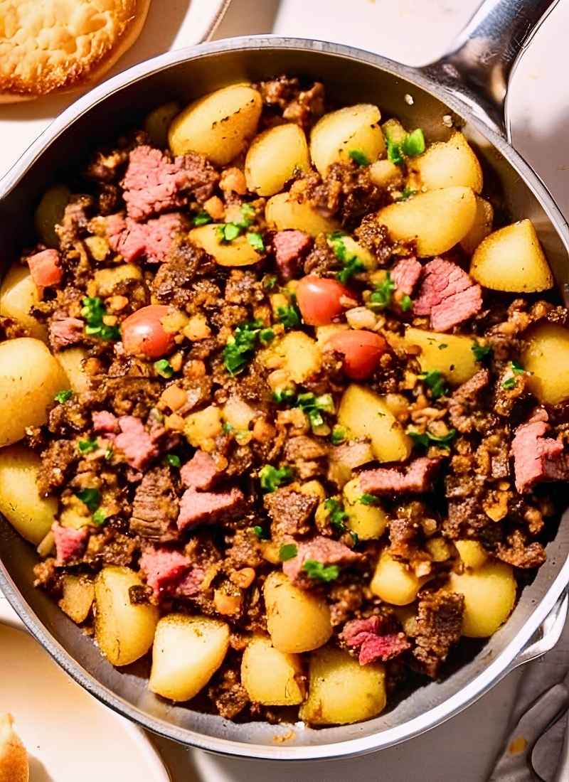 easy hamburger hash