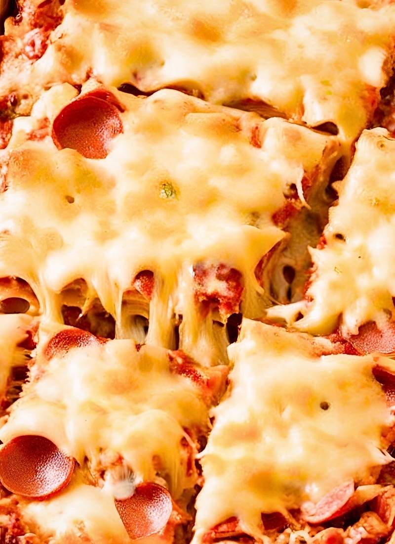 easy pizza bake casserole
