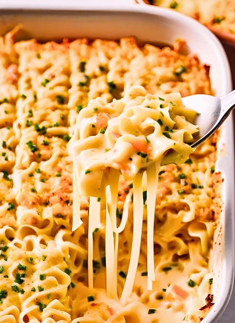 egg noodle casserole