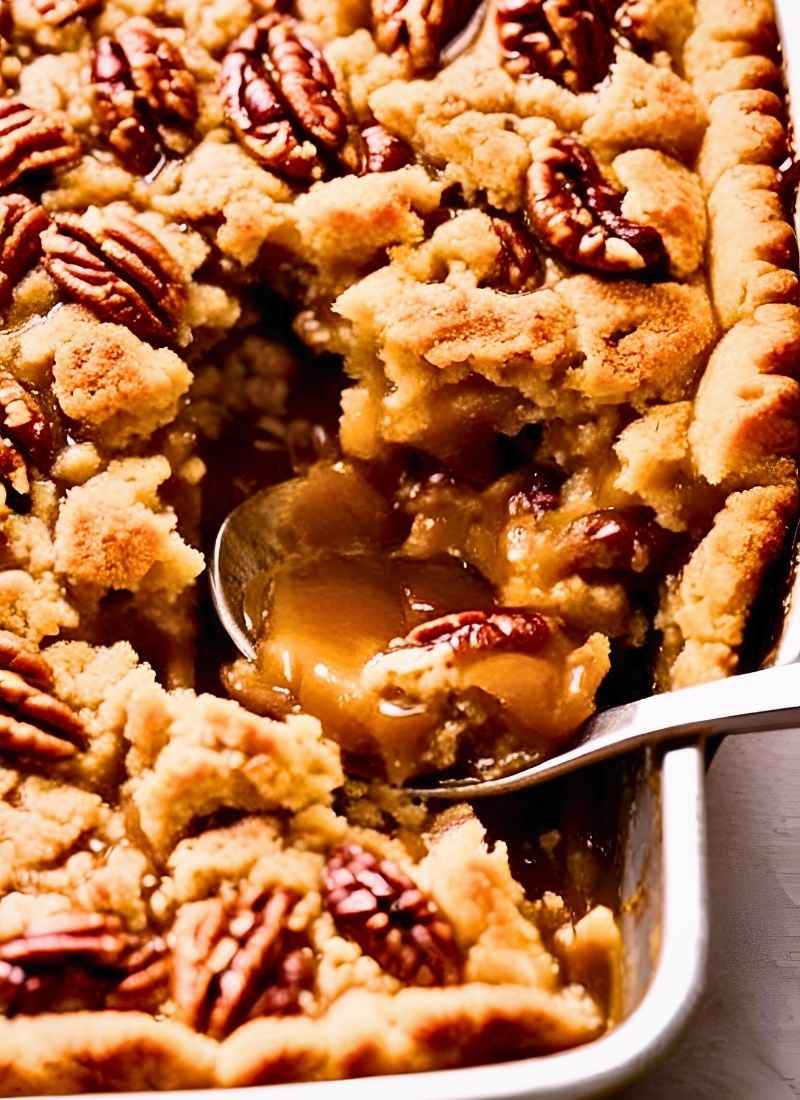 homemade pumpkin pecan cobbler recipe