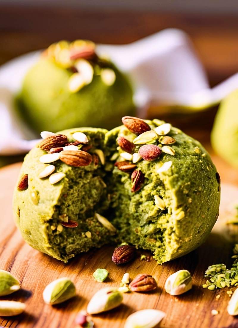 matcha protein balls