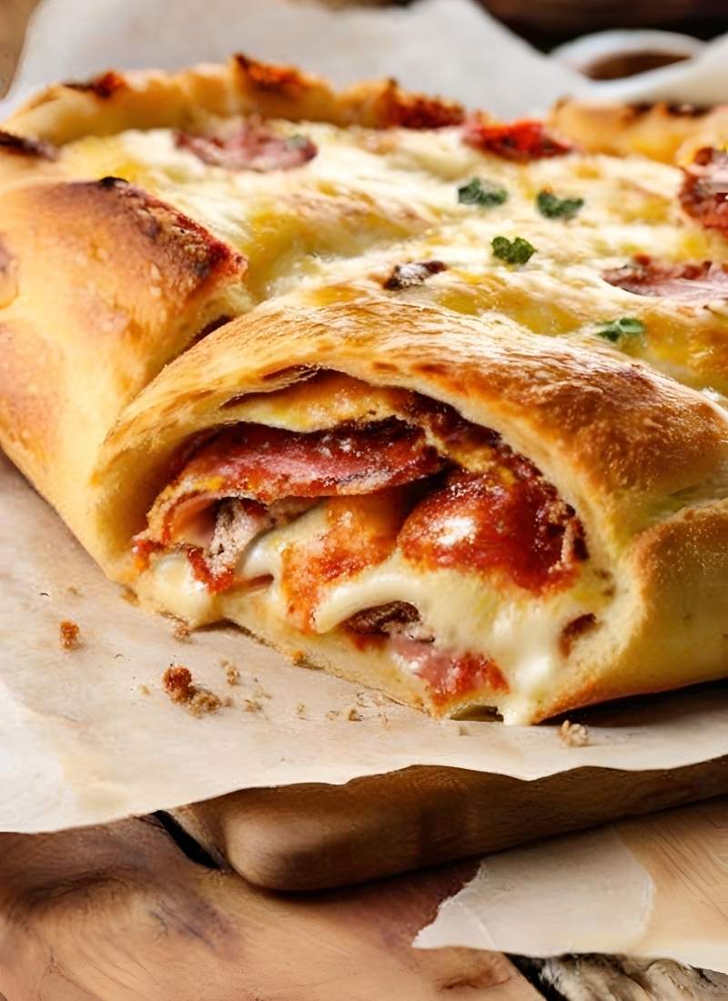 pizza stromboli recipe easy