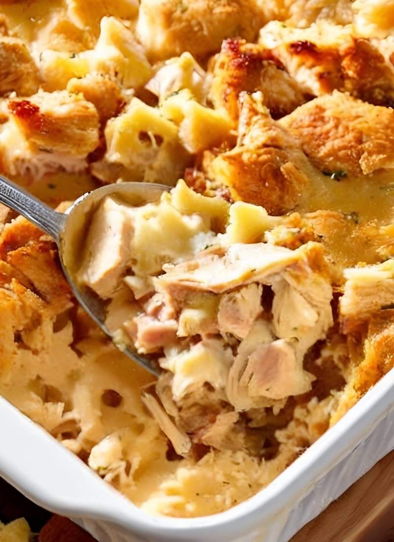 rotisserie chicken casserole recipe