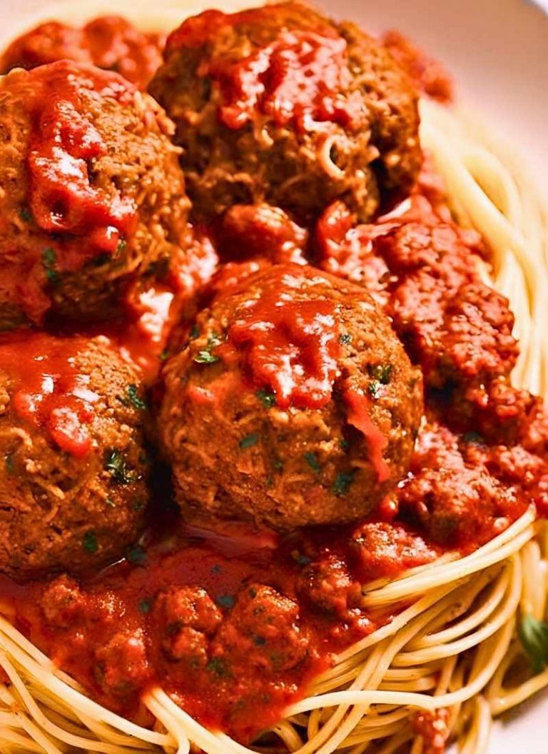 spaghetti and meatballs