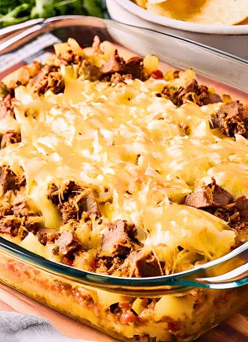 taco potatoes casserole recipe