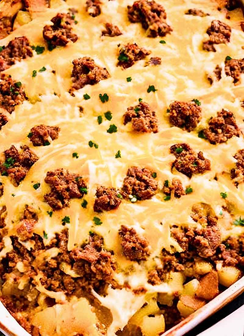 taco potatoes casserole