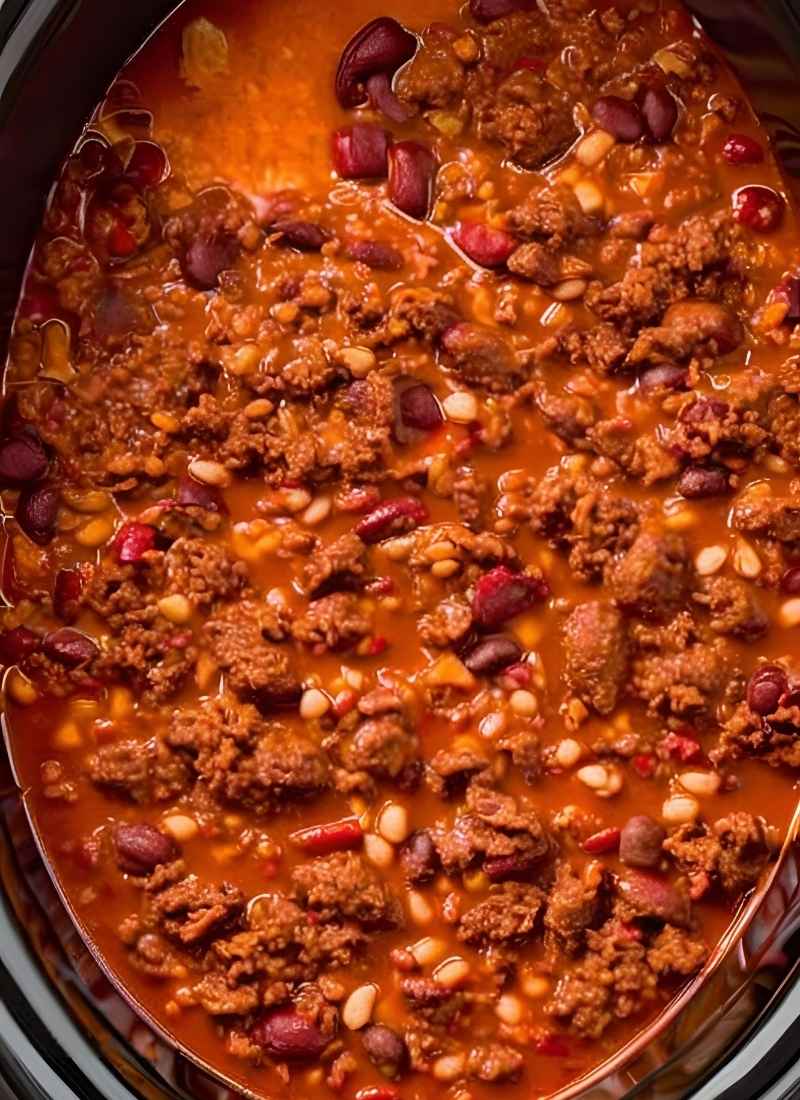 wendy's copycat chili in the slow cooker recipe